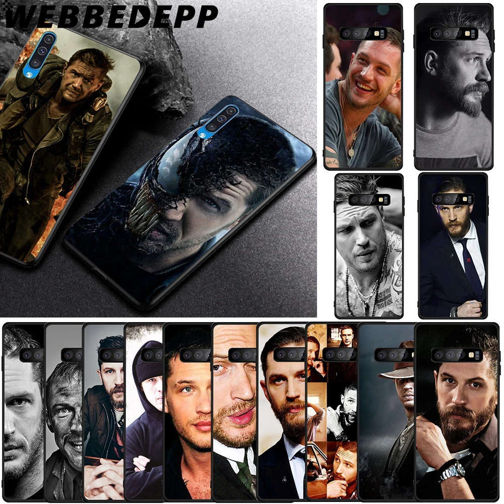 

WEBBEDEPP Tom Hardy Soft TPU Case for Samsung Galaxy S6 S7 Edge S8 S9 S10 Plus S10e
