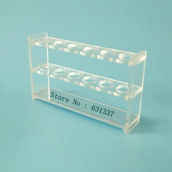 

laboratory Mirrored Acrylic Nessler Tube Rack 6 hole . 50ml nessler tube