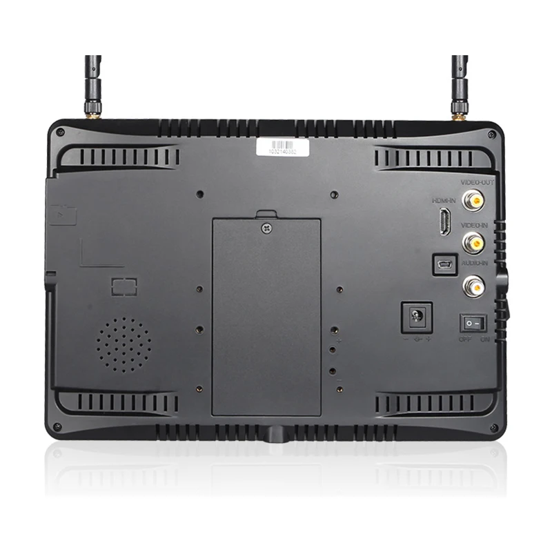 Feelworld FPV1032 10,1 дюймов ips FPV монитор со встроенным аккумулятором двойной 5,8 Г 32CH разнообразие приемник 600x1024 Беспроводные Мониторы