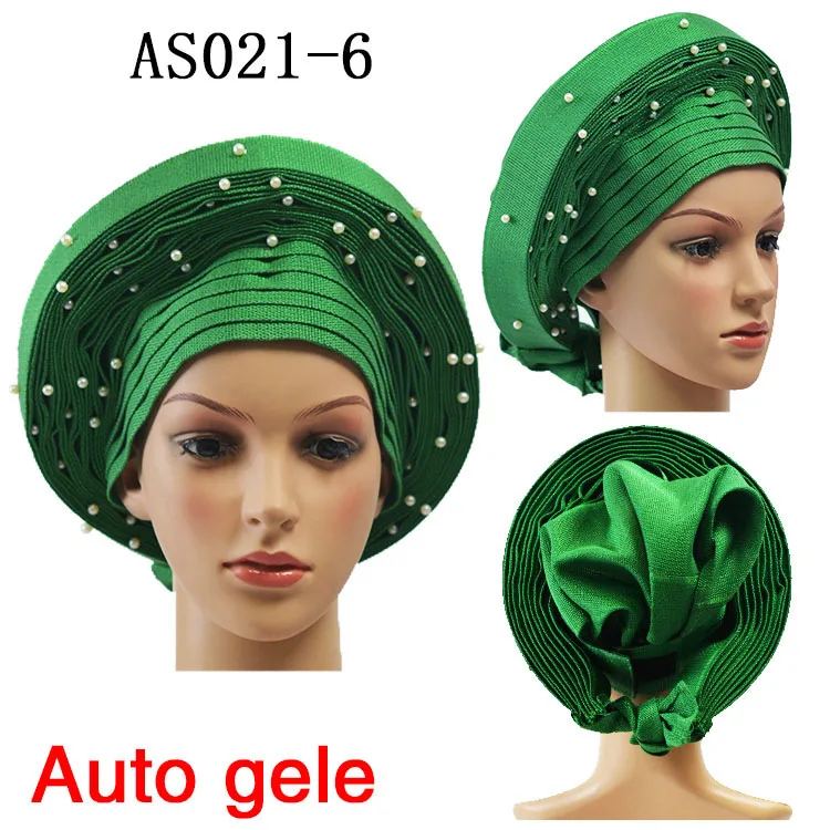 Huafurong Свадебная вечеринка в африканском стиле ASO OKE Headtie Авто геле Для женщин авто геле шляпа одежда обертки для вечерние красочные с перекрестной шнуровкой Asooke