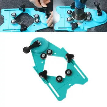 

Adjustable 4-83mm Drill Bit Glass Tile Hole Saw Core Bit Guide Openings Locator