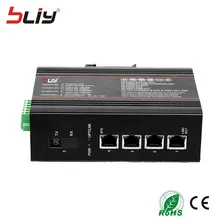 1GX4GT SNMP неуправляемый Промышленный Коммутатор один 5 гигабитный порт оптоволоконный коммутатор с 4 gigabit Ethernet rj45 плата с портами Ethernet