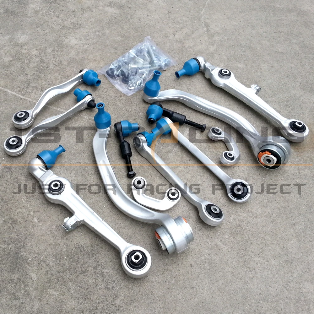 Suspension Control Arm Kit Ball Joint Tie Rod Links For Audi A4 A6 VW Passat