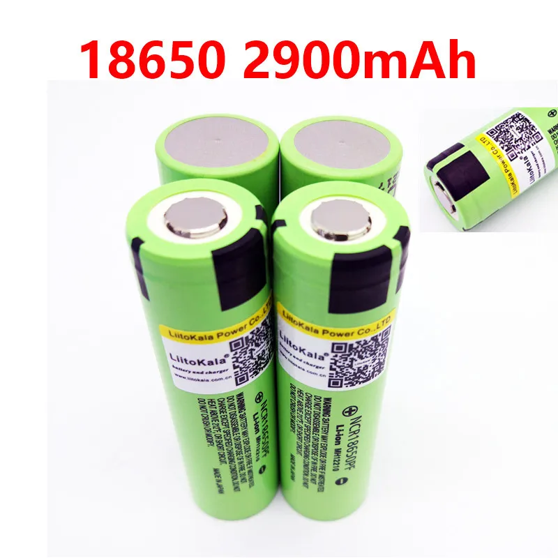 Новый 2 предмета liitokala lii-29PF 18650 2900 мАч NCR18650PF посвященный электронная сигарета