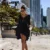 lessverge Knitted white cover up beach dress Sexy hollow out flare sleeve bikinis smock dress Summer casual women dress mini