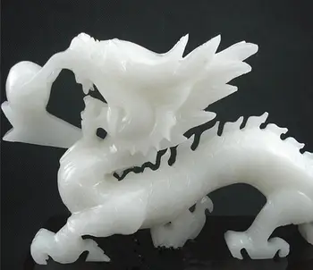 

Rescue Afghan White Jade Charging Long Xuan Long Depot Ornaments