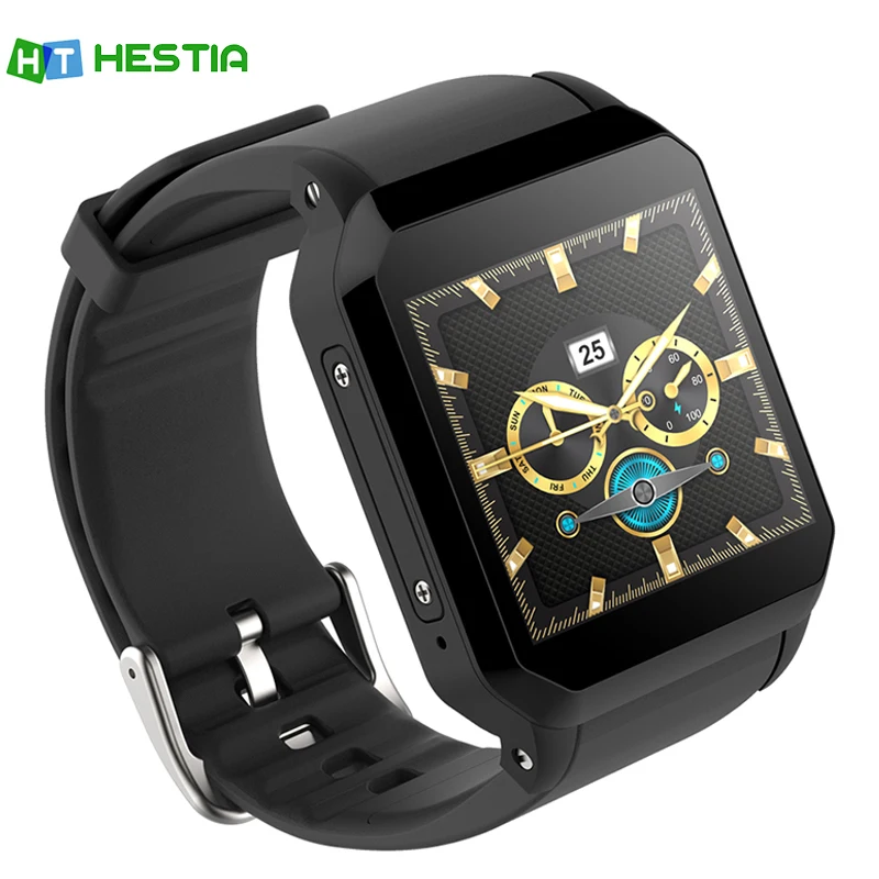 

HESTIA KW06 IP68 Waterproof GPS Smart Watch Men Heart Rate Monitor Bluetooth Alarm Clock Support SIM Sport watches PK KW88
