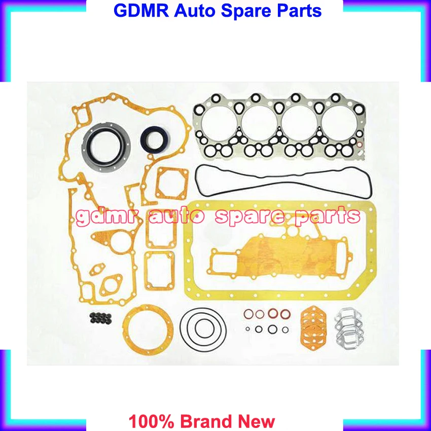 4D34 overhaul kit ME997275 engine gasket kit rebuilding kits for Mitsubishi Fuso Canter 3.9D 1998-