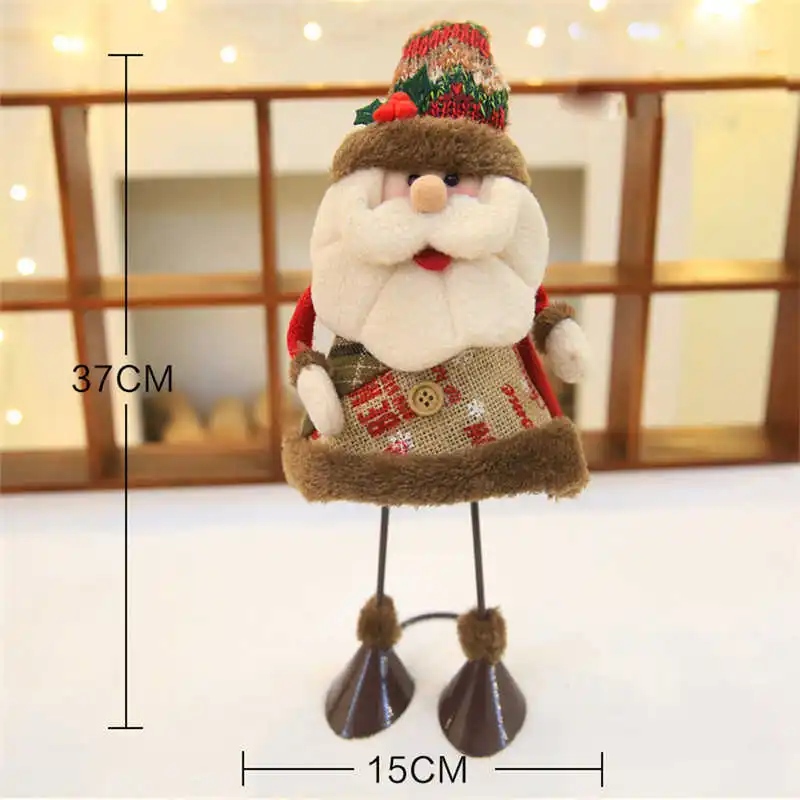 Christmas Decorations DIY Christmas Gifts Felt Cloth Decorative Ornaments Dolls Super soft plush material touch feel cozy #2n19 (3)