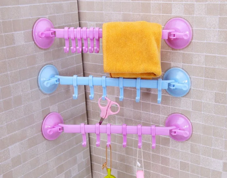

Adjustable Suction Cup Wall Hanger Vacuum Rack Stand Storage Hook Supper Power Vaccum Sucker Kitchen Bathroom Organizer Hanger
