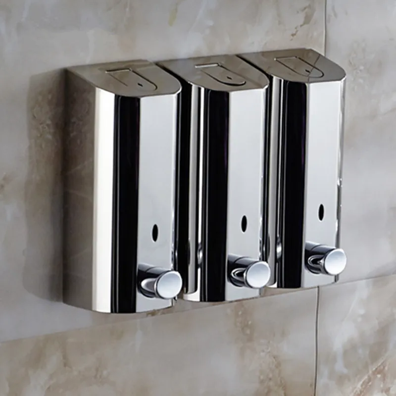 Диспенсер для жидкого мыла из нержавеющей стали 500 мл|soap dispenser stainless|soap dispenserbath soap |