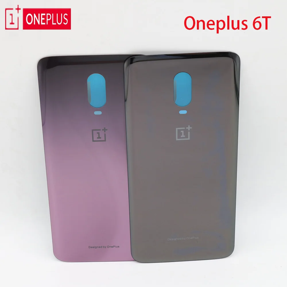 

Original Glass For OnePlus 6T Back Battery Cover Door Rear Glass For Oneplus 6 Battery Cover 1+6T Housing Case with Sticker