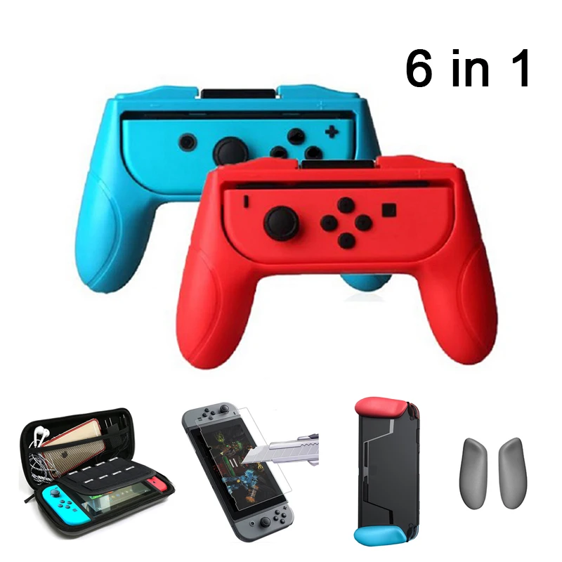 

2 pieces Gamepad Grip Handle Stand Holder for Nintendo Nintend Switch Left Right Joy-Con Joycon NS NX Controller Game Accessory
