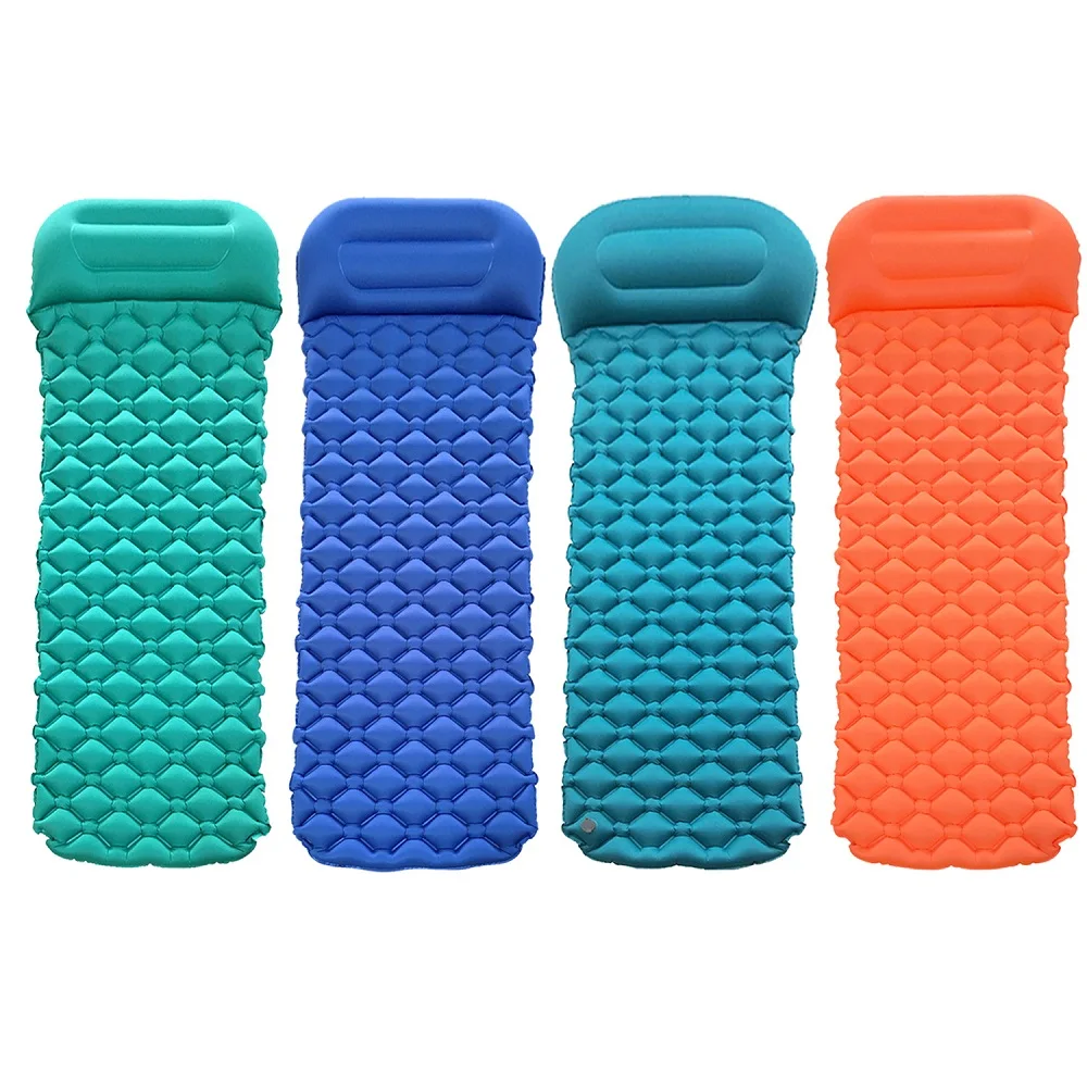 

Ultralight Outdoor Inflatable Cushion Sleeping Mat Camping Mats Sleep Pads Light Mattress for Camping Hiking Backpacking Travel