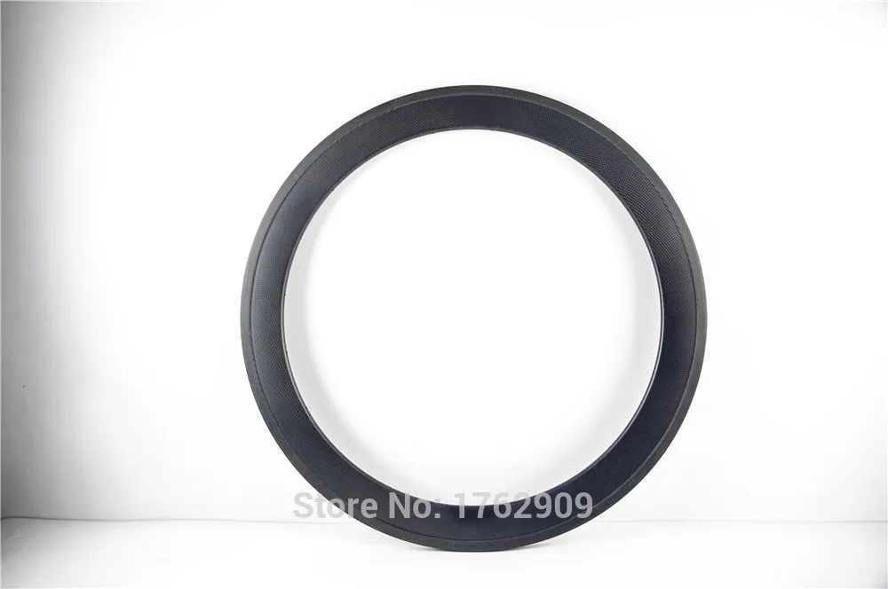 Clearance 1pcs New 700C 38 50 60 88mm tubular rim Road bicycle 3K UD 12K full carbon fibre bike wheels rim light 25 23mm width Free ship 14