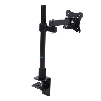 

13-27inch Single Arm Monitor Desk Mount Computer TV Screen Bracket Stand Loading 5kg/11 lbs 360 Degree Holder