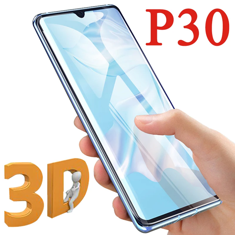 3D защитный лист для Huawei P30 Plus Lite Light Huwai P 30 P30plus P30lite защита экрана Huwei закаленное