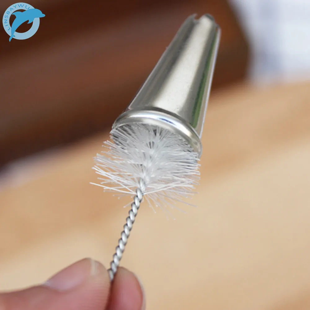 

LINSBAYWU 1pc Pastry Icing Piping Nozzle Teapot Cleaning Baby Milk Bottle Nipple Hanging Brush Kitchen Tool Helper