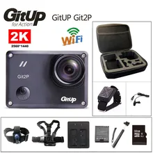 Экшн-камера deportiva оригинальный GitUp Git2P Новатэк 96660 удаленных Ultra HD 2 К Wi-Fi 1080 P 60fps go Водонепроницаемый pro Git2 P камера