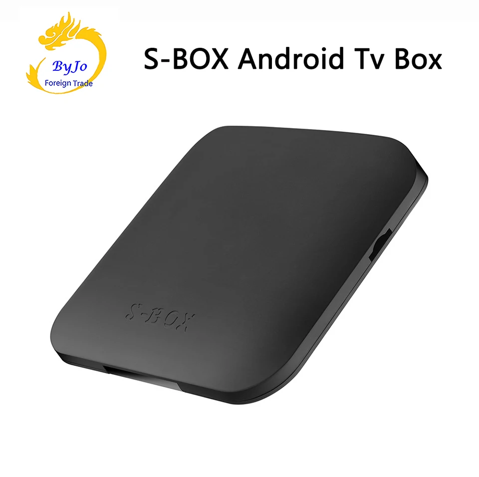 

S-BOX Android TV Box Android 6.0 Amlogic s905X Quad Core 2GB RAM 16G ROM WIFI Bluetooth 4.0 Media Player TV Receiver