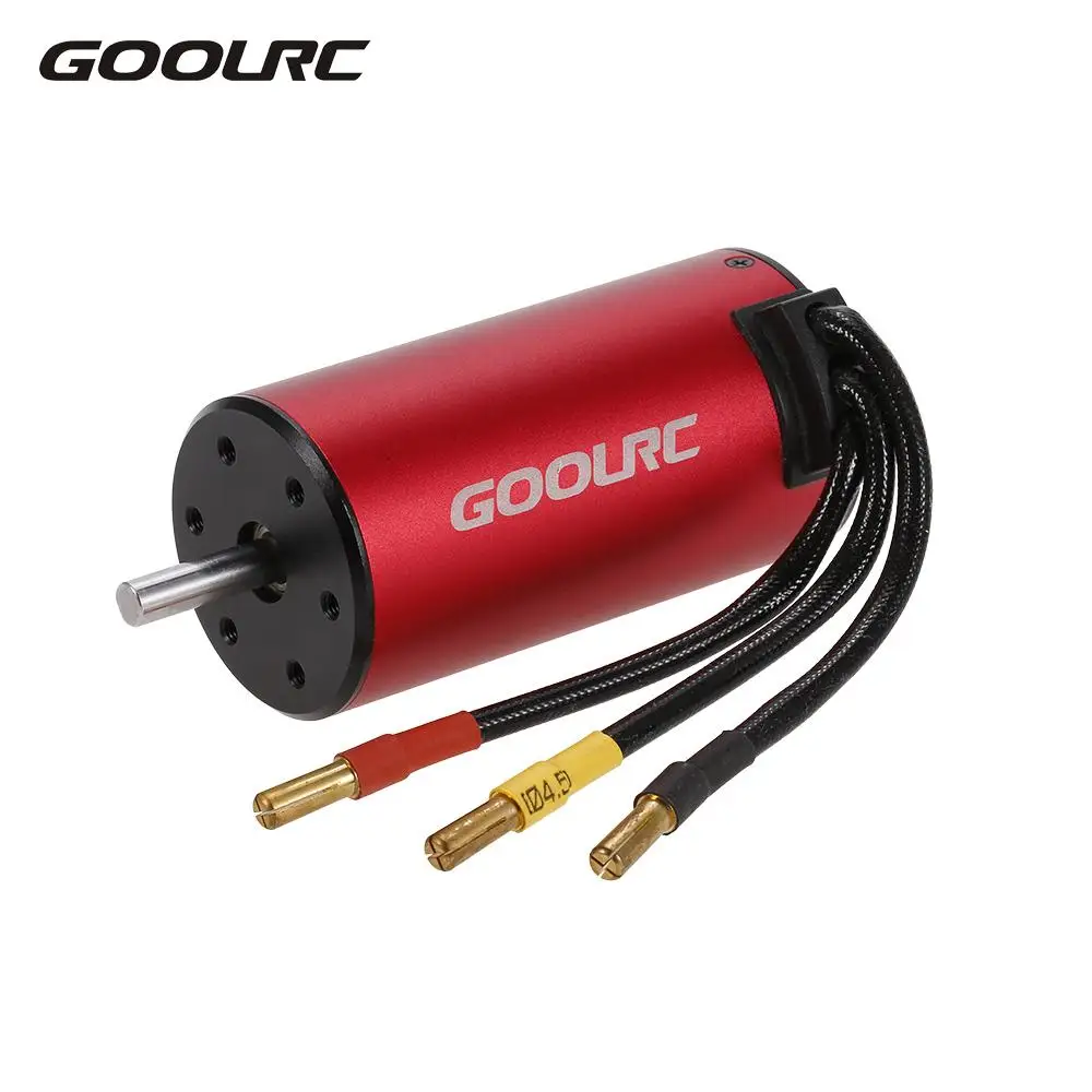 

GoolRC S3670 2650KV 4 Pole Waterproof Brushless Sensorless Motor for 1:8 RC Car Truck Motor Vehicle Toys RC Motor