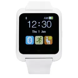 Bluetooth Смарт-часы U8 наручные часы уведомления сообщения Смарт-часы для наручные часы Android Iphone Удаленная камера Смарт-браслет