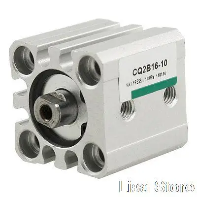 

Pneumatic CQ2B 16 x 10 Double Acting Compact Air Cylinder 1.0Mpa
