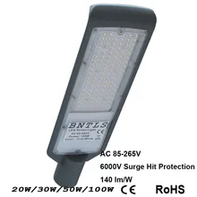 Светодиодный уличный светильник 30W100W IP65 AC85V-265V