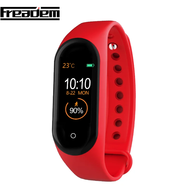 

Fitness tracker M4 Smart Bracelet Heart Rate Monitor Waterproof Smart band M4 Wristbands PK Mi Band 4 3 Smartband