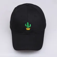 Feitong мода унисекс кепка Лето Casquette короткая вышитая кепка с принтом кактуса бейсбольная кепка