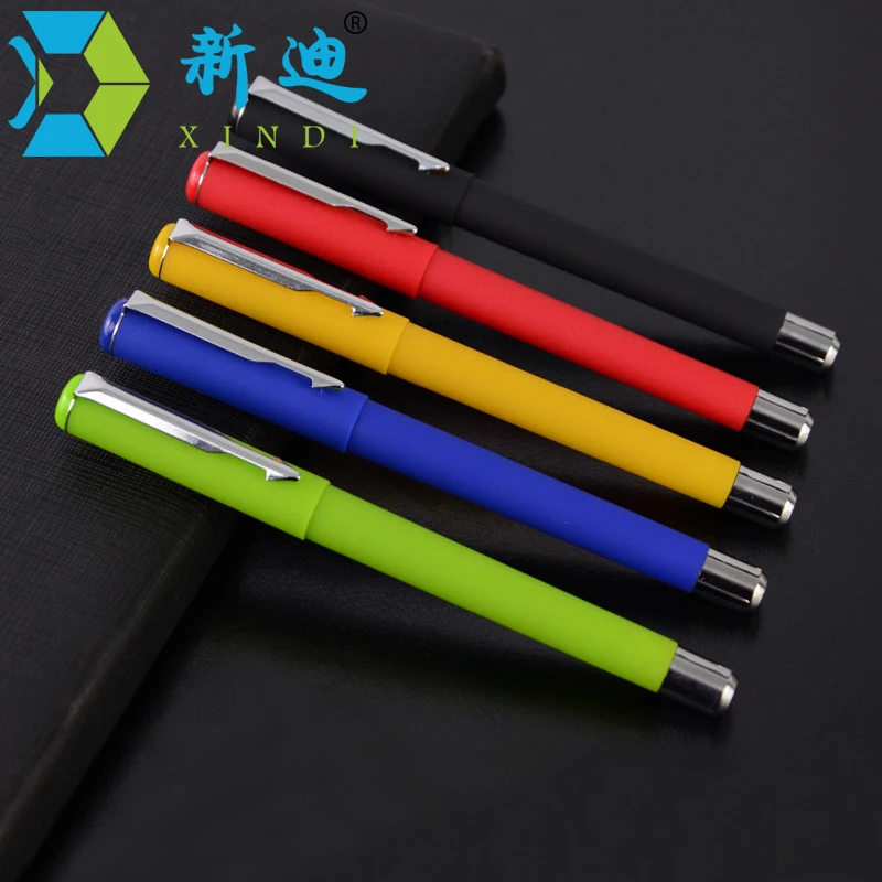 

New 5 Colors Gel Pen High-end Business Black Gel Ink Pen Advertising Creative Stationery Office Supplies Pens Free Shipping