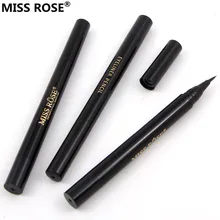 Бренд miss rose eye make up подводка для глаз для людей черный водонепроницаемый маркер жидкая подводка в ручке долговечный макияж