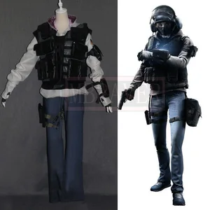 Tom Clancy's Rainbow Six Siege IQ Monika Weiss Halloween Uniform Outfit Cosplay Costume Custom Made