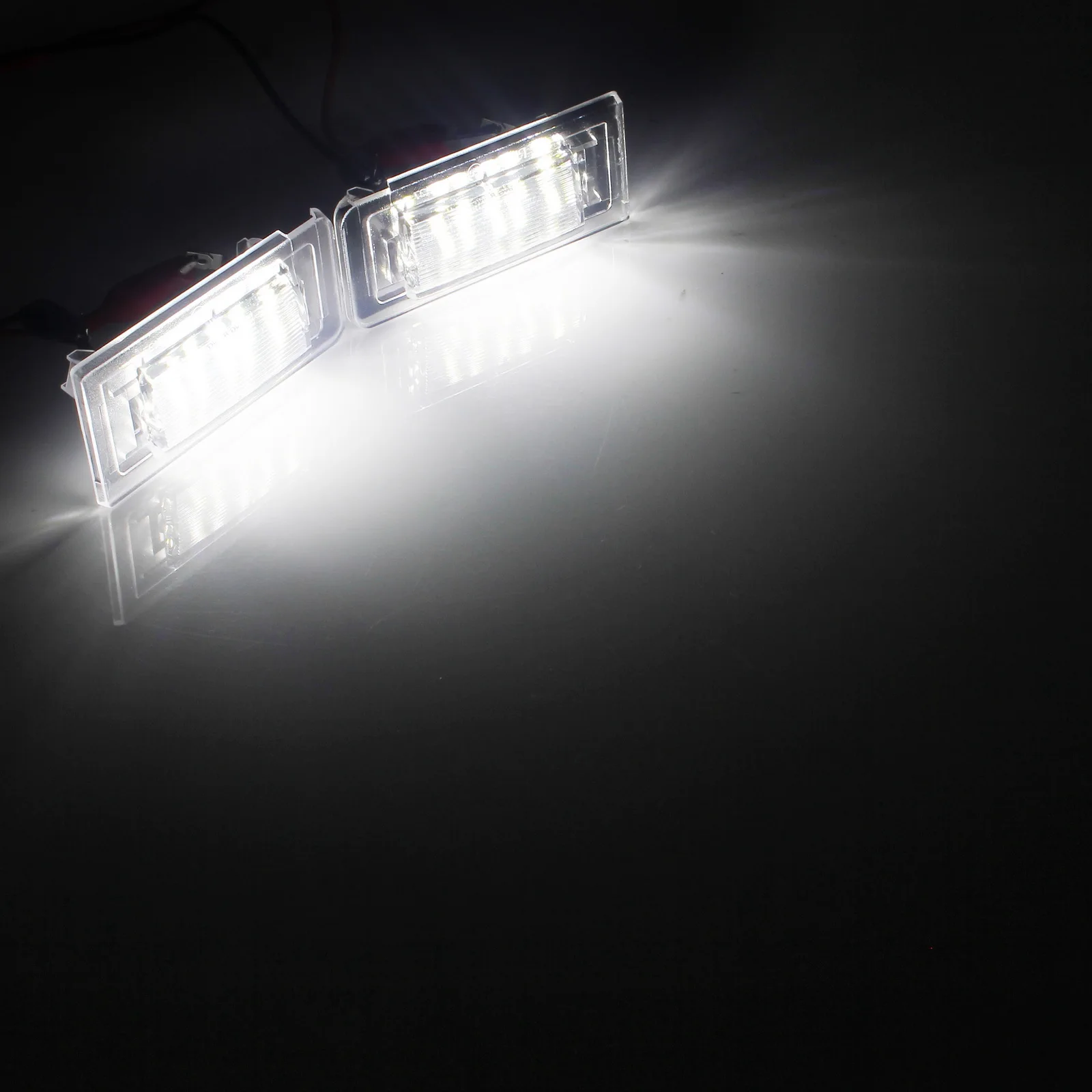ANGRONG 2x SMD светодиодный светильник номерного знака Белого цвета без ошибок для Audi TT