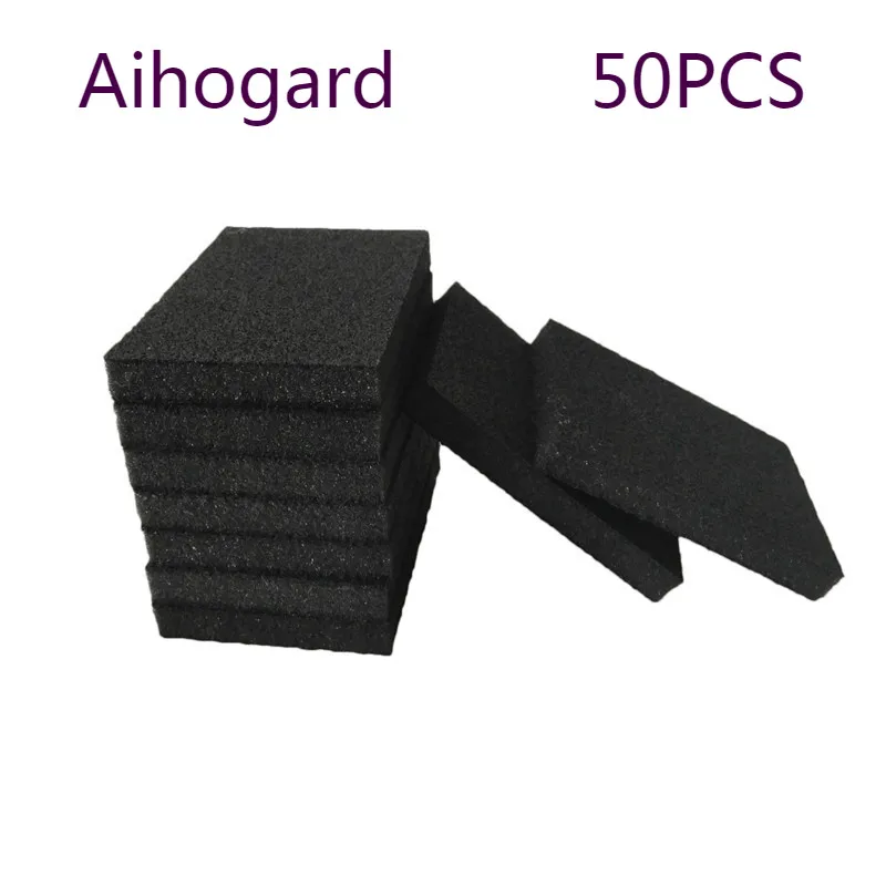 

50Pcs/lot Melamine Sponge Magic Sponge Eraser Melamine Cleaner for Kitchen Office Bathroom Nano Emery Cleaning Sponge Wholesale