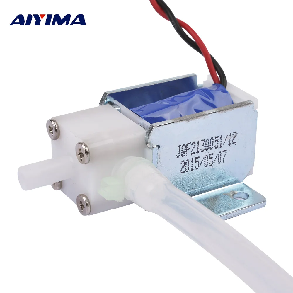 

AIYIMA DC12V Normally Open Solenoid Valve Miniature Electric Water Valve Snuffle Valve