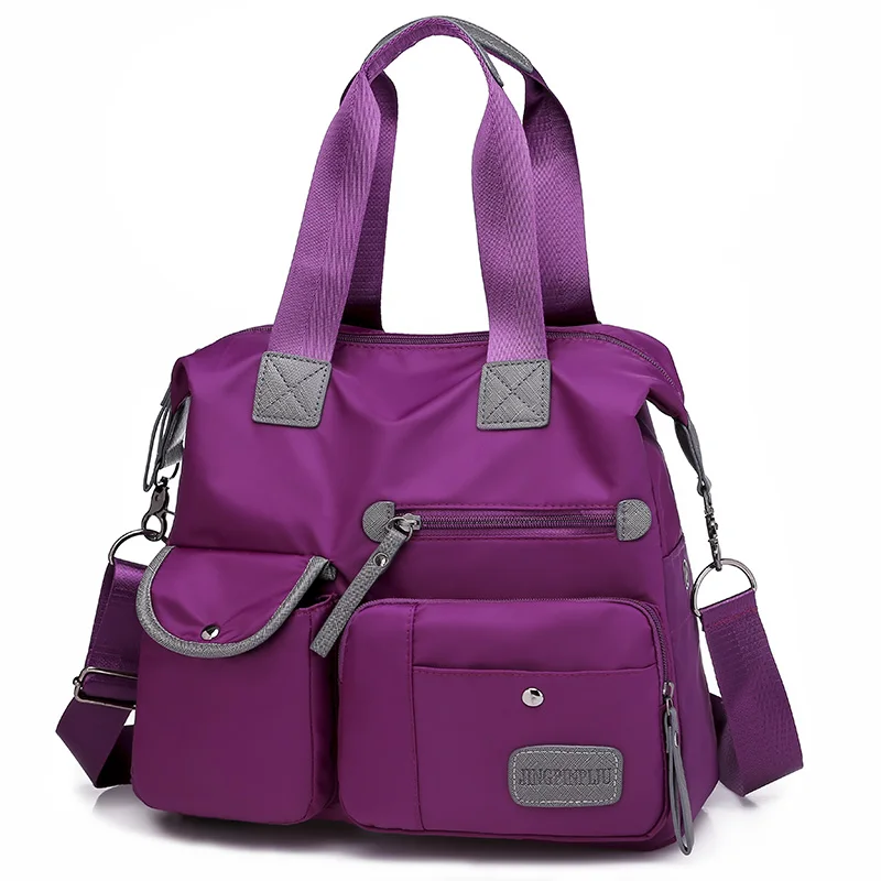 VIP Водонепроницаемая оксфордская женская сумка через плечо, дизайнерская Большая вместительная женская сумка на плечо, высокое качество, женские сумки с несколькими карманами