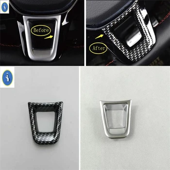 

Yimaautotrims Auto Accessory Steering Wheel Frame Cover Trim 1 Pcs / 2 Colors ABS Fit For Volkswagen Passat B8 2016 2017 2018