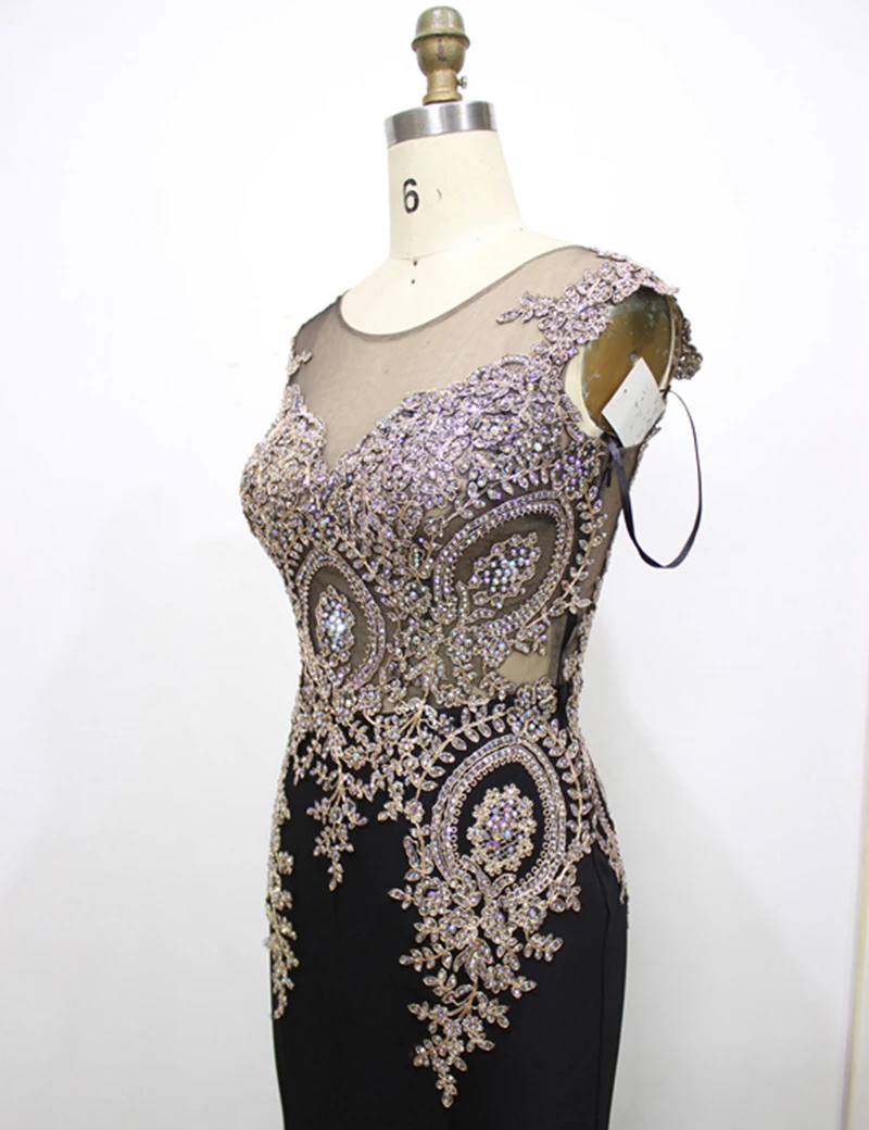 Новинка 2020 вечернее платье русалки с вышивкой Прозрачные топы Сексуальные