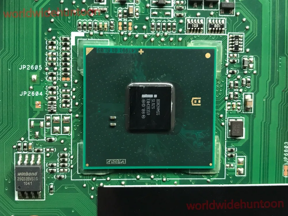 Классическая материнская плата для ноутбука ASUS K52F с разъемом 989 PN основная DDR3 100%