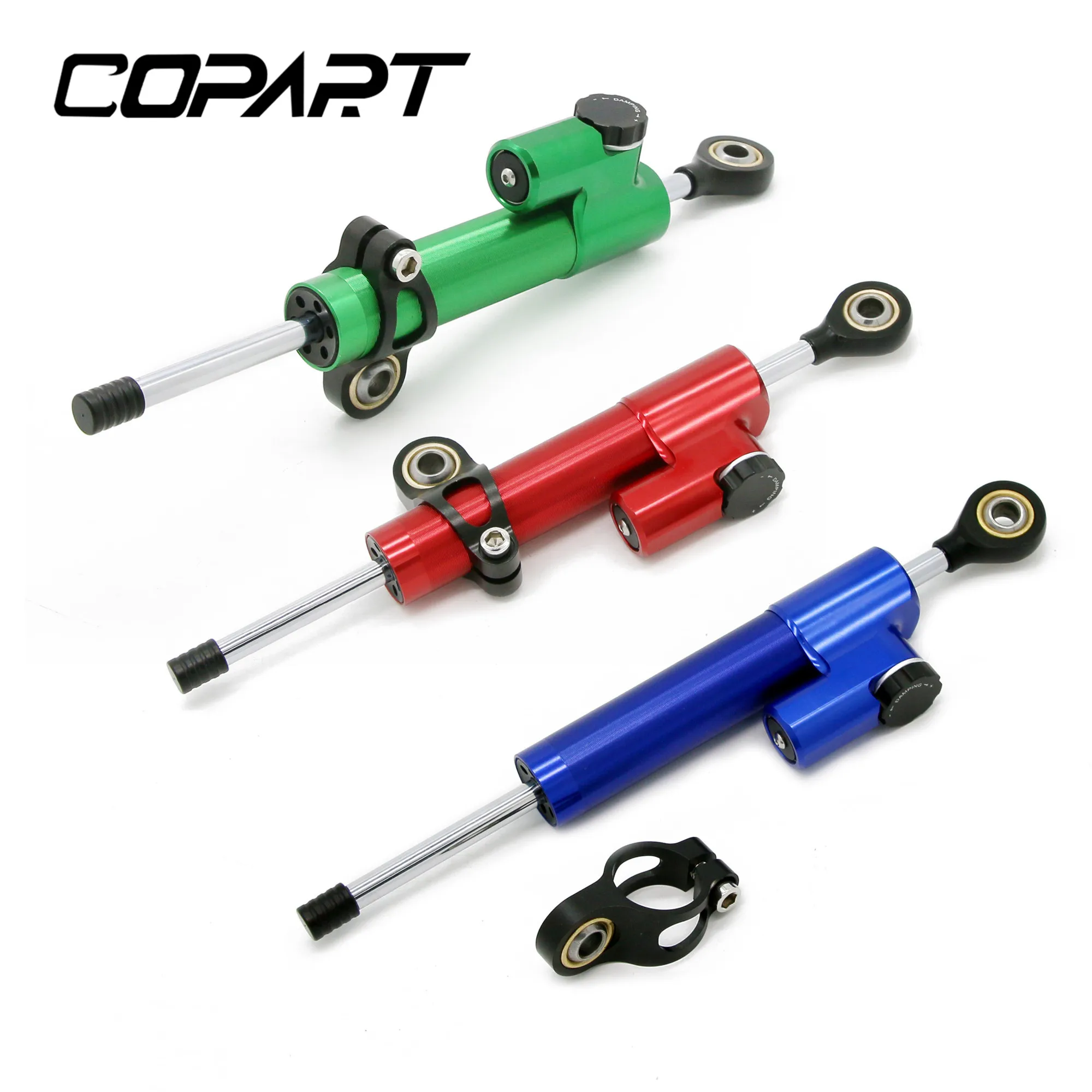 

CONPART CNC Universal Aluminum Motorcycle Damper Steering Stabilize Safety Control For Honda Kawasaki BMW Yamaha Suzuki
