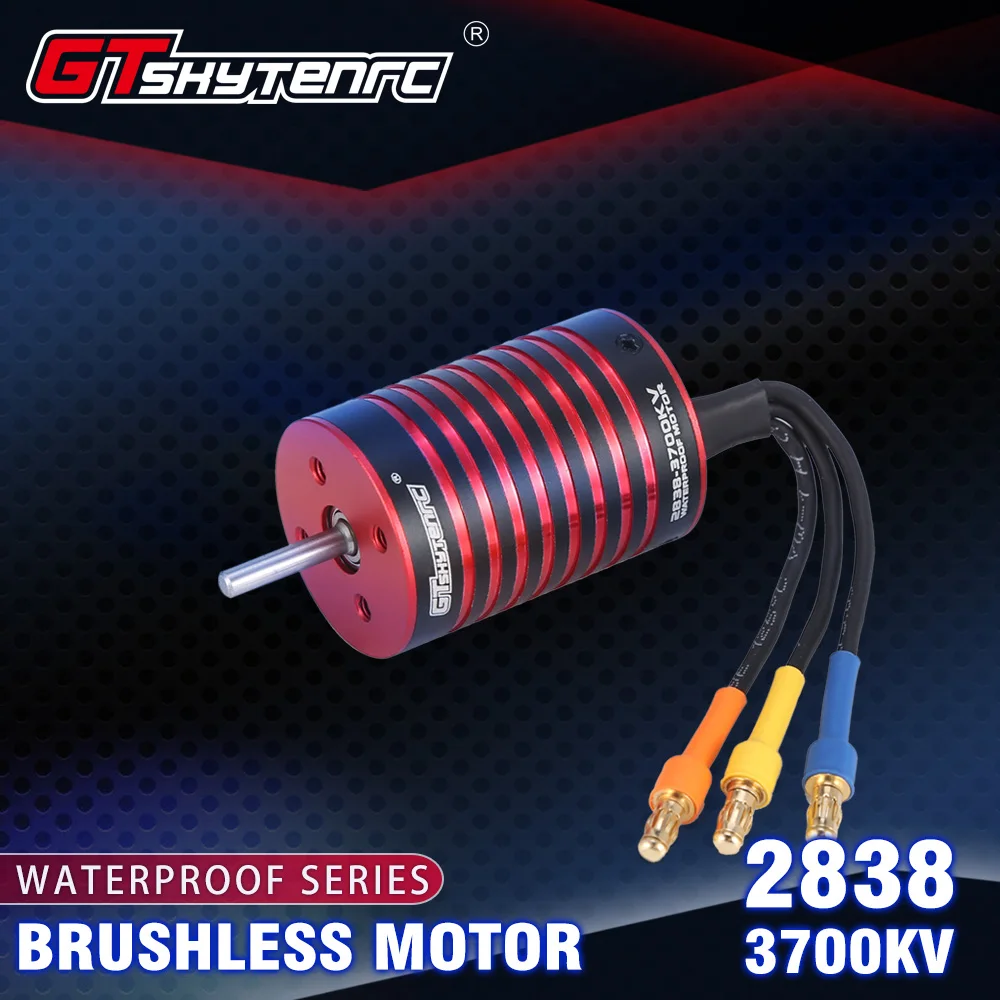 Новая модель GTSKYTENRC 2435/2838 3700/ 4700/ 4500/4800kv 2s/3s для 1/16 1/18 Водонепроницаемая
