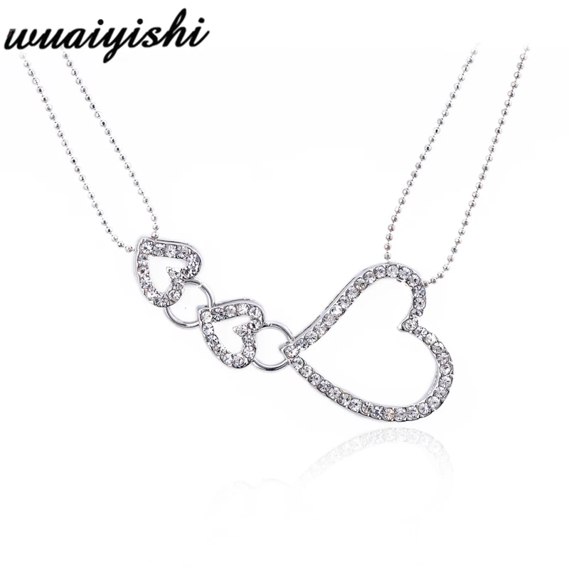 

New hot sale pendant ladies necklace fashion heart-shaped pendant pendant wild jewelry retro charm pendant necklace chain gift