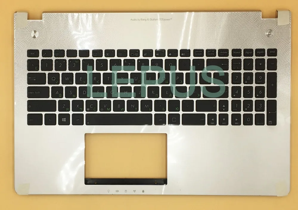

New Upper cover for ASUS N56 N56V N56VB N56VJ N56VM N56VV N56VZ RU RUSSIAN keyboard With Silver PalmRest C Shell