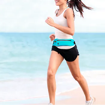 

2019 Nylon Running Fashion Casual Belt Waist Pack - Phone Sports Bag - Workout Fanny Packs for Women Men Pacote de cintura 50