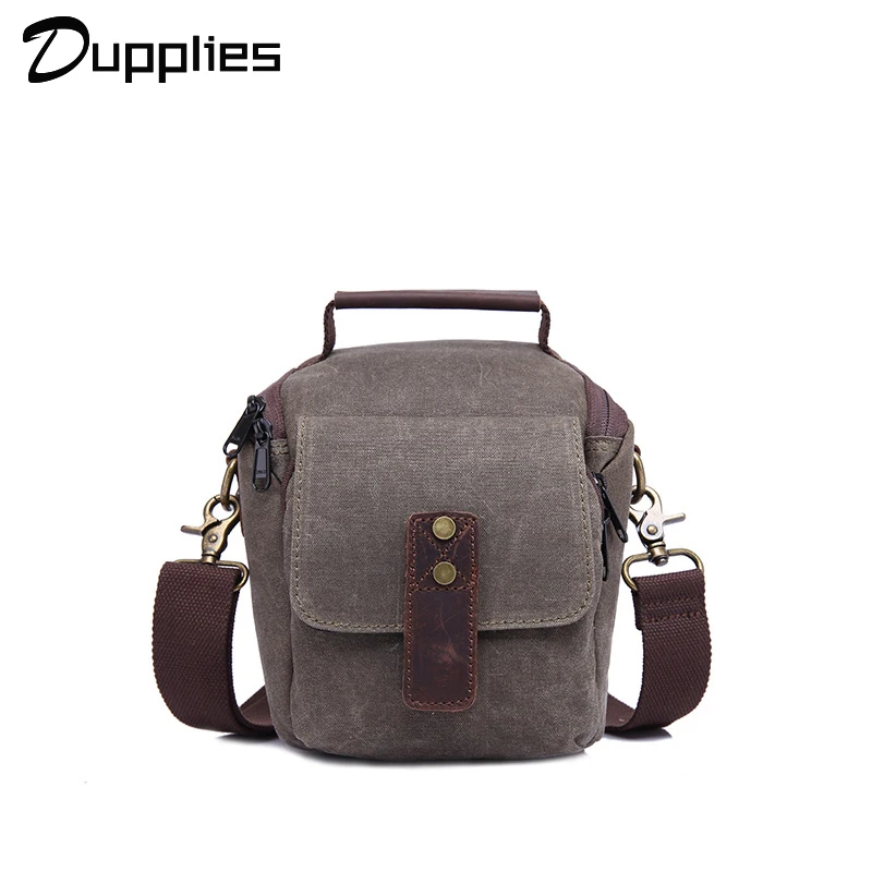 Dupplies Для мужчин сумки холст сумка Водонепроницаемый Crossbody Сумки на плечо