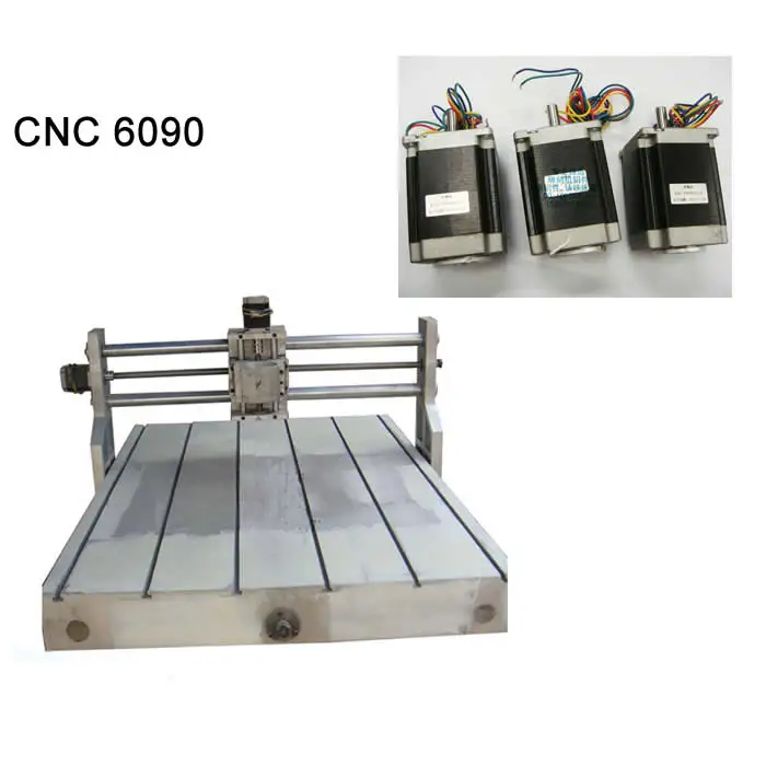 CNC 6090 литья Рамки комплект с станиной ШВП подшипник шаговый двигатель и муфта