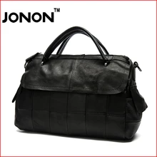 Jonon Mode frauen Aus Echtem Leder Handtasche Krokoprägung Totes Vintage Designer Marke Taschen Frauen Handtaschen WHB009