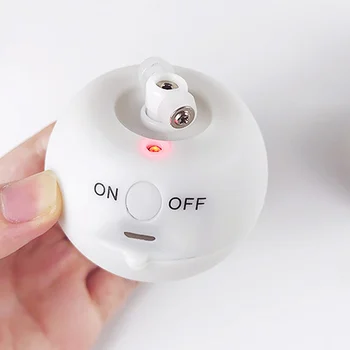 

Electric Cats Ball Automatic Self Rolling Ball Interaction Toy with Light for Dog Kitten H99F