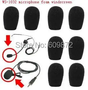 microphone-windscreen-foam-cover-ws-1032sponge-windshield-10mm-opening-and-32mm-inner-length-free-shipping-100-pcs-lot